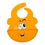 Mee Mee Baby Silicone Feeding Bibs Washable|Waterproof Baby Bib for 0-3, 6-12 Months,New Born, 1-2 Years, 2 image