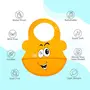 Mee Mee Baby Silicone Feeding Bibs Washable|Waterproof Baby Bib for 0-3, 6-12 Months,New Born, 1-2 Years, 5 image