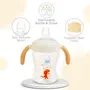 Mee Mee Baby Trainer Sippy Cup | Soft Spout, Leakproof Sipper for Toddlers | Dual Handle for Easy Grip | Non -Toxic, Lightweight & BPA Free, Yellow (240 Ml), 4 image