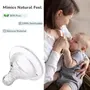 R for Rabbit First Feed Soft Silicone Nipple Teat for R for Rabbit Glass Bottles, PP Bottles and Stainless Steel Bottles (Size - S) Pack of 2, 4 image