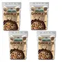Tummy Friendly Chocolate Nuts and Seeds Mix. Healthy Snacks for kids, Toddlers, Adults. Travel friendly snacks for kids. Healthy Chocolate Snacks for Kids, adults - 400g, (100g each pack), 2 image