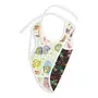 superbottoms Waterproof Cloth Bib, Reversible Bib (2 Prints in 1), Apron Style Bib, Full Coverage Bib with Breadcrumb Catcher, Mess-Free Feeding, 6m to 4y, 4 image