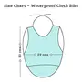 superbottoms Waterproof Cloth Bib, Reversible Bib (2 Prints in 1), Apron Style Bib, Full Coverage Bib with Breadcrumb Catcher, Mess-Free Feeding, 6m to 4y, 6 image