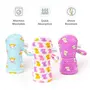 superbottoms Bottle Cover | Pack of 3| Cotton Feeding Bottle Cover | Easy-to-Hold Loop & Elasticated Neck for Perfect Fit | 100% Waterproof Outer | Maintains Temperature, 7 image