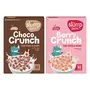 Slurrp Farm Crunch Cereal – No Maida, Wheat and Refined Sugar, Chocolate and Berry Stars and Moons, Healthy Millet Breakfast, 400 g, Pack of 2, 2 image