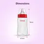 LuvLap Anti-Colic Wide Neck Natura Flo Baby Feeding Bottle, 250ml, New Born / Infants / Toddler upto 3 years, BPA Free, 8 image
