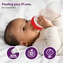 LuvLap Anti-Colic Wide Neck Natura Flo Baby Feeding Bottle, 250ml, New Born / Infants / Toddler upto 3 years, BPA Free, 4 image