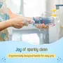 LuvLap 360° Movable Silicone Bristle Baby Feeding Bottle Cleaning Brush & Nipple Cleaner, Ergonomic Handle, Easy to Clean Bottle Corners for Narrow Neck & Wide Neck Feeding Bottles, Blue, 6 image