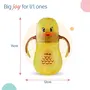 LuvLap Naughty Duck Sipper for Infant/Toddler 280ml, Anti-Spill Sippy Cup with Soft Silicone Straw BPA Free, 12m+ (Yellow), 8 image