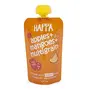 Happa Organic Food, Fruit Puree (Pack of 3, Apple + Mango + Multigrain) Stage 3, 3 Pouches, 100 Gram Each, 4 image