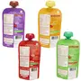 Happa Organic Food, Fruit Puree (Pack of 8, Apple + Mango, Mango + Banana, Apple +Banana, Sweet Potato + Mango + Pear) Stage 3, 8 Pouches, 100 Gram Each, 3 image