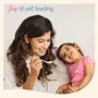 Luvlap Joy Star Baby Self Feeding Spoon Set, Soft Silicone Tip, Bpa Free, 2 Pcs, Magenta / White - 183 Mm, 3 image