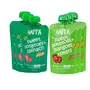 Happa Organic Food, Fruit Puree (Pack of 6, Sweet Potato + Spinach, Sweet Potato + Mango + Pear) Stage 3, 6 Pouches, 100 Gram Each, 2 image