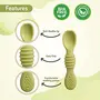 Luvlap Baby & Toddler Silicone Spoon & Training Cup Set, Silicone Food/Fruit Nibbler, 5 image