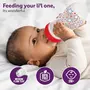 LuvLap Anti-Colic Wide Neck Natura Flo Baby Feeding Bottle, 250ml, New Born / Infants / Toddler upto 3 years, Floral, BPA Free, 3 image