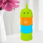 Mee Mee Multi Storage Milk Powder & Food Container | Microwavable Baby Food Box | Travel Friendly | 3 Layer Plastic Food & Milk Powder Container Individual Compartments Multifunctional (Multicolor), 4 image