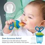Mee Mee Advanced Fruit & Food Nutritional Baby Feeder | Safe and BPA-Free Solution | Ideal for Babies 6 to 12 Months Old | Enhance Feeding Experience with Baby Grip Feeder (Blue), 5 image