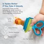 Mee Mee Advanced Fruit & Food Nutritional Baby Feeder | Safe and BPA-Free Solution | Ideal for Babies 6 to 12 Months Old | Enhance Feeding Experience with Baby Grip Feeder (Blue), 7 image