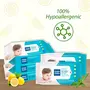 Mee Mee Caring Baby Wet Wipes, Aloe Vera, 72 Pieces (Pack of 5) & Baby Gentle Wet Wipes with Lemon extracts |72 pcs| Pack of 3 & 210ml 2 in 1 Spout and Straw Sipper Cup (Green), 6 image