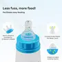 Mylo Baby 2 in 1 Feeding Bottles with Spoon for New Born Baby (125ml + 250ml) | Anti Colic & BPA Free Feeding Bottles | Feels Natural Baby Bottle | Easy Flow Neck Design- Bear + Zesty Orange, 4 image