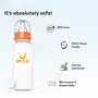 Mylo Baby Feeding Bottle (125ml + 250ml) for New Born Baby | Anti Colic & BPA Free Feeding Bottles | Feels Natural Baby Bottle | Easy Flow Neck Design- Sea Green + Zesty Orange, 7 image