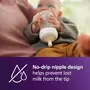 AVENT Philips Natural Baby Bottle With Natural Response Nipple, Clear, 11Oz, 4Pk, Scy906/04, 7 image