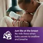 AVENT Philips Natural Baby Bottle With Natural Response Nipple, Clear, 11Oz, 4Pk, Scy906/04, 5 image