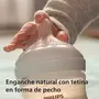 Philips Avent Natural Response 3.0 Baby Bottle - 260ml Baby Milk Bottle, BPA Free for Babies│Pink │9 oz/260 ml│1 m+│SCY903/11 MAXZIQF-CHARGER-M-1025, 5 image