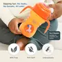 Mee Mee Baby Trainer Sippy Cup | Soft Spout, Leakproof Sipper for Toddlers | Dual Handle for Easy Grip | Non -Toxic, Lightweight & BPA Free, Orange (210 Ml), 6 image
