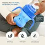 Mee Mee Anti Spill, Interchangeable Sipper/Sippy Cup 150ml with Soft Silicone Spout and Straw BPA Free, 6m+ (Blue), 6 image