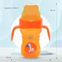 Mee Mee Baby Trainer Sippy Cup | Soft Spout, Leakproof Sipper for Toddlers | Dual Handle for Easy Grip | Non -Toxic, Lightweight & BPA Free, Orange (210 Ml), 7 image