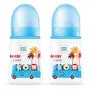 Mee Mee Baby Feeding Bottle 125ml |BPA-Free Baby Milk Bottle with Eazy Flo Technology, Anti-Colic Valve, Non Toxic and Ergonomic Design for New Born/Infants/Toddler Upto 3 Years (Blue, Pack of 2), 2 image
