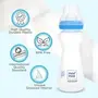 Mee Mee Baby Feeding Bottle 250ml |BPA-Free Baby Milk Bottle with Eazy Flo Technology, Anti-Colic Valve, Non Toxic and Easy to Hold Grooved Design for New Born/Infants/Toddler Upto 3 Years (Blue), 5 image