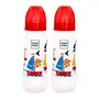 Mee Mee Premium Baby Feeding Bottle, 250ml, Red (Pack of 2), 2 image