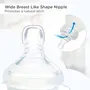 Mee Mee Baby Feeding Bottle 250ml |BPA-Free Baby Milk Bottle with Eazy Flo Technology, Anti-Colic Valve, Non Toxic and Easy to Hold Grooved Design for New Born/Infants/Toddler Upto 3 Years (White), 4 image