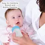 Mee Mee Baby Feeding Bottle 250ml |BPA-Free Baby Milk Bottle with Eazy Flo Technology, Anti-Colic Valve, Non Toxic and Easy to Hold Grooved Design for New Born/Infants/Toddler Upto 3 Years (Blue), 6 image