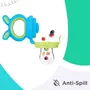 R for Rabbit First Feed Bunny Nibbler Soft Silicon Chewing Fruit Feeder for Babies | Baby Fruit & Food Veggie Teether |Hygenic & BPA Free | Pacifier for Infant 3+ Months (Green-Blue), 6 image