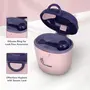 R for Rabbit First Feed Crescent Storage Meal Box with Spoon and Leveler for Baby | Non-Toxic BPA Free Kids Milk Powder Box Multi-Functional Snack/Fruit Container 310 Gram Capacity (Pink), 6 image