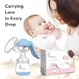 R for Rabbit First Feed Cozy Manual Breast Pump for Mothers with 2 Level Suction Adjustment, Soft and Gentle Silica Pad, Anti-Back Flow Compact Design, 1 Year Warranty (Blue), 6 image