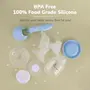R for Rabbit First Feed Cozy Manual Breast Pump for Mothers with 2 Level Suction Adjustment, Soft and Gentle Silica Pad, Anti-Back Flow Compact Design, 1 Year Warranty (Blue), 8 image