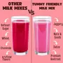 Tummy Friendly Beetroot Milk Mix for kids. Made of organic nuts, seeds, healthy milk mix for toddlers, 1 year, 2 year old baby and elder kids. kids milk powder mix - 300g, (100g each pack), 7 image