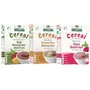 TummyFriendly Foods Certified Organic Sprouted Ragi, Moong Dal, Beetroot, Organic Brown Rice Moong Dal & Organic Oats Beetroot Porridge Mix | Ragi Powder For Little Ones | 600g, (200g each pack), 2 image