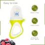 Mee Mee Fruit and Food Nibbler with Silicone Sack, Green, 5 image