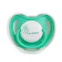 R for Rabbit Baby Apple Pacifier Ultra Light Soft Silicone Nipple, Orthodontic Design, BPA-Free for Kids of 6 Months +|Large|Green, 2 image