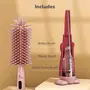 R for Rabbit Hygo Care Bunny 3-in-1 Cleaning Brushes for Baby Bottles, Straw & Nipple, BPA-Free Soft Silicone Bristles, Easy to Clean Bottles Corner, Hidden Storage & Adorable Design Cleaner (Red), 9 image